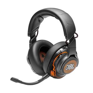 JBL Quantum ONE - Black - USB wired PC over-ear professional gaming headset with head-tracking enhanced JBL QuantumSPHERE 360 - Hero JBL Quantum ONE - Black - USB wired PC over-ear professional gaming headset with head-tracking enhanced JBL QuantumSPHERE 360 - Hero